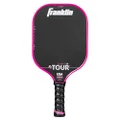 Franklin Sport Pro Pickleball Paddles - FS Tour Series Carbon Fiber Pickleball Paddles - Official USA Pickleball (USAPA) Approved Paddles - Tempo Pro Player Paddle - 14mm Polymer Core - Pink