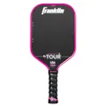 Franklin Sport Pro Pickleball Paddles - FS Tour Series Carbon Fiber Pickleball Paddles - Official USA Pickleball (USAPA) Approved Paddles - Dynasty Pro Player Paddle - 14mm Polymer Core - Pink
