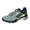 adidas Performance Terrex AX4 Gore-TEX Men's Hiking Shoes, Silver Green/Core Black/Crystal Jade, 14