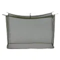 Elemental Single Box Mosquito Net, 200 cm x 80 cm x 150 cm Size, Green
