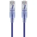 Monoprice Cat6A Ethernet Patch Cable- 10 feet- Purple | Snagless RJ45 550Mhz UTP Pure Bare Copper Wire 10G 30AWG 10-Pack - SlimRun Series