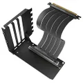 Antec Vertical GPU Bracket and PCIE 4.0 Riser Cable Kit, Black