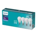 Philips 9W E27 LED Bulb 4-Pieces, Cool Daylight