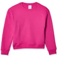 Hanes Big Girls' ComfortSoft EcoSmart Fleece Sweatshirt, Amaranth, XL