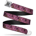 Buckle-Down Seatbelt Buckle Belt, Hunting Camouflage Pink, X-Large, 32 to 52 Inches Length, 1.5 Inch Wide