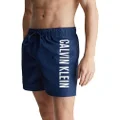 Calvin Klein Men's Intense Power Medium Drawstring Swim Shorts Shorts, Signature Navy