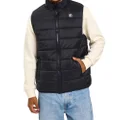Fila Unisex Classic Puffer Vest, Black, XX-Large US