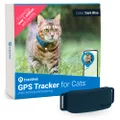 Tractive GPS CAT 4. Cat tracker. Follow every step in real-time. Unlimited Range. Activity Monitoring (w/ midnight blue collar attachment)