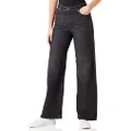 WHITELISTED Women's Stella a Line Jeans, Ash, 28W / 33L