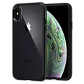 Spigen Ultra Hybrid iPhone X Case with Air Cushion Technology and Hybrid Drop Protection for Apple iPhone X (2017) - Black