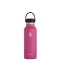 HYDRO FLASK - Water Bottle 532 ml (18 oz) - Vacuum Insulated Stainless Steel Water Bottle with Leak Proof Flex Cap and Powder Coat - BPA-Free - Standard Mouth - Carnation
