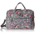 Vera Bradley Women's Cotton Grand Weekender Travel Bag, Hope Blooms - Recycled Cotton, One Size