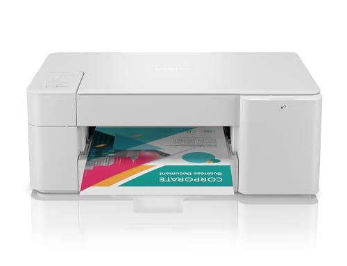 Brother DCP-J1200W 3-in-1 Colour Inkjet Multifunction Printer Scanner Copier White 435x161x359mm