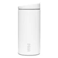 MiiR, Insulated Travel Tumbler with Locking Flip Travel Lid for Coffee or Tea, White, 12 Oz