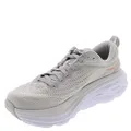 Hoka One Women's Bondi 8 Wide Running Shoes, Harbor Mist Lunar Rock, 10 AU
