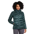 Montane Women's Anti-Freeze XT Hooded Down Insulated Jacket, Dark Wakame Green, 4