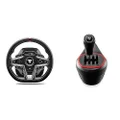 Thrustmaster T248 Force Feedback Racing Wheel and Magnetic Pedals for PS5 / PS4 / PC + TH8S Shifter Add-On Bundle