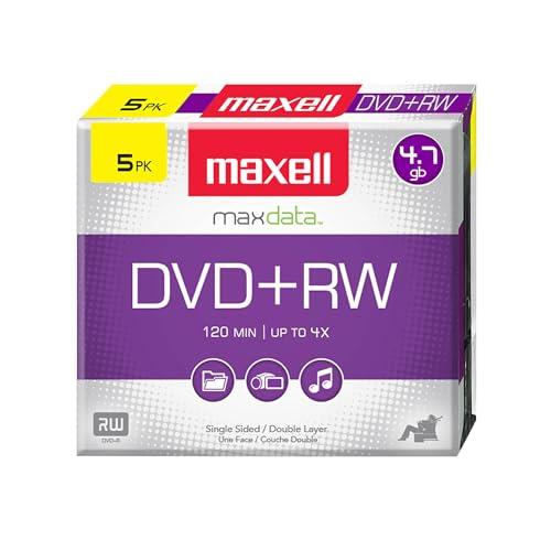 Maxell 634045 4.7Gb DVD+Rw Disc Slim Jewel