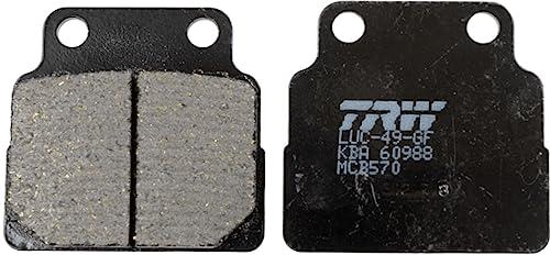 TRW MCB570 Brake Pad Set compatible with Honda CB (CB 1 - CB 500) Front Axle