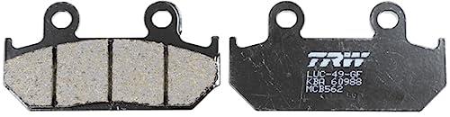TRW MCB562 Brake Pad Set Compatible with Honda VFR Front Axle and Other Motorcycles