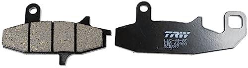 TRW MCB597 Brake Pad Set compatible with Suzuki DR Front Axle and other motorcycles
