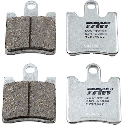 TRW MCB706EC Brake Pad Set Compatible with Suzuki an Front Axle and Other Motorcycles