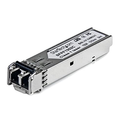 StarTech.com Cisco GLC-FE-100FX Compatible – 155 Mbps – Mini-GBIC – LC Fiber – SFP Transceiver Module – Multimode SFP