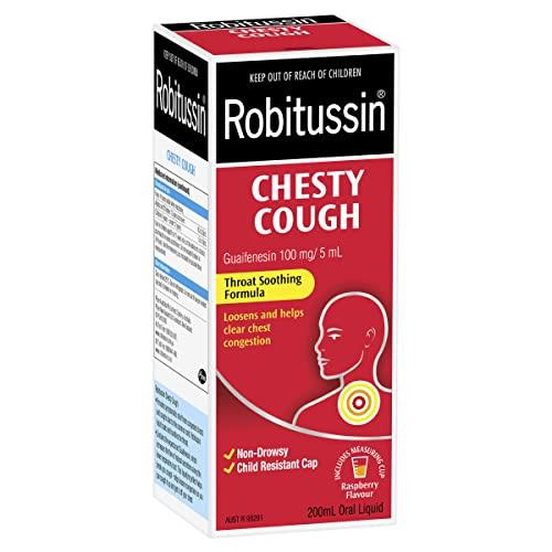 Robitussin Chesty Cough Syrup, 200ml