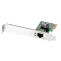 EDIMAX Gigabit Ethernet PCIe Adapter for Server, Works with Switch, Router, or Hub, Plug-n-Play, Auto Negotiation, Low Profile Holder Included, Multiple OS Support; EN-9260TX-E