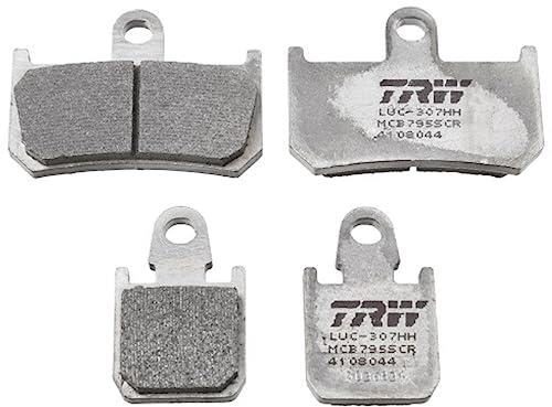 TRW MCB795SCR Brake Pad Set compatible with YAMAHA YZF Front Axle