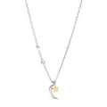 Fossil Sterling Two Tone Necklace JFS00432998