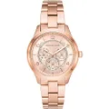 Michael Kors Women's Chronograph Quartz Watch Rose Gold, MK6589