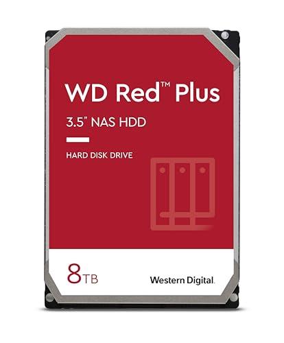 WD Red 8TB NAS Internal Hard Drive - 5400 RPM Class, SATA 6 Gb/s, 256 MB Cache, CMR, 3.5" - WD80EFAX