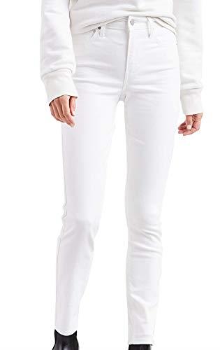 Levi's Women's Plus Size 721 High Rise Skinny Jeans, Soft Clean White (Waterless), 24 Regular