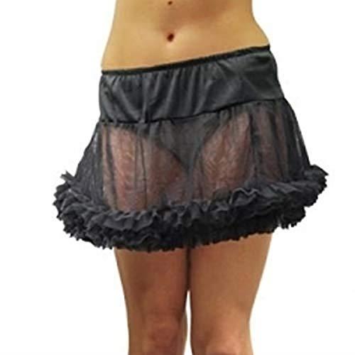 Sweidas Adult Tulle Petticoat Skirt - Black Adult Tulle Petticoat Skirt - Black