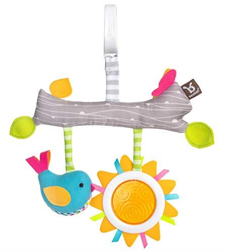 BENBAT Dazzle Friends Fun and Sun Stroller Mobile On The Go Toy Bar for Newborn and Above, Multi/Colour