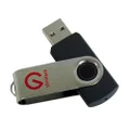 Shintaro USB, Disk Shintaro 16GB Rotating Pocket Disk USB2.0, Black/Silver, (SH-R16GB)
