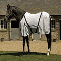 Rhinegold Fly Rug with Neck Cover-6/0-White
