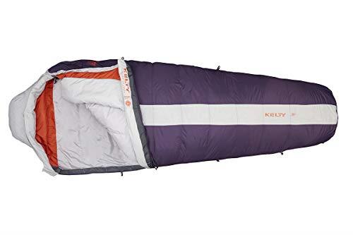 Kelty Cosmic 20 Degree Down Sleeping Bag - Ultralight Backpacking Camping Sleeping Bag with Stuff Sack, Women's Regular