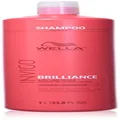 Wella Brilliance Shampoo For Fine to Normal Colored Hair for Unisex - 33.8 oz Shampoo, 999.6 millilitre