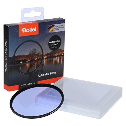 Rollei Astroklar Light Pollution Round Filter I 46mm Night Light Filter I Clear Night Filter for Astrophotography and Night Photography