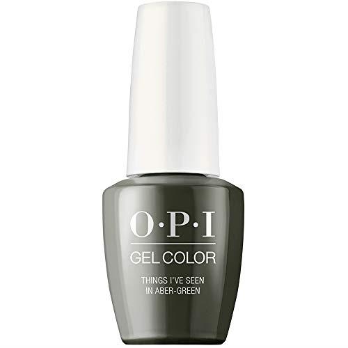 OPI Gelcolor Nail Polish, Things I've Seen in Aber-Green, 15 ml