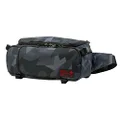 Hex Ranger DSLR Sling, Black, with Adjustable Carry Straps, Collapsible Interior Dividers & More, Glacier Camo