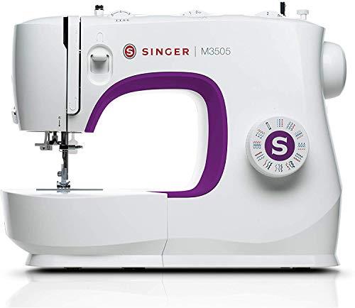 Singer M3505 Sewing Machine, White