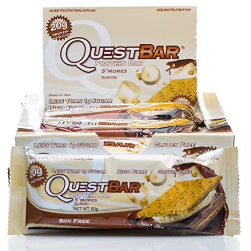 Quest Nutrition S'mores Protein Bar, 12 pack x 60g