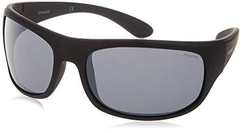 Polaroid Unisex 07886 Sports Sunglasses, Matte Black/Grey