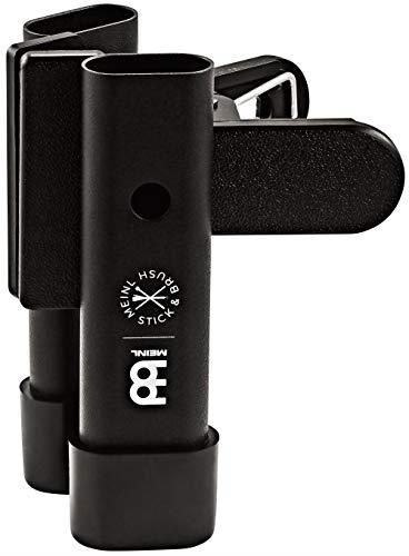 Meinl Accessories Drum Stick Holder - Grabs onto Standard Cymbal Stands - Grabber for 2 Stick Pairs - Drum Kit Accessories - Aluminium and Plastic, Black (SB504)