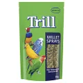 Trill Millet Spray for Birds, 150g – Bird Treat for Pet Birds – Nibbling Exercise to Help Reduce Stress and Anxiety - Bird Food Suitable for Budgies, Canaries, Parrots