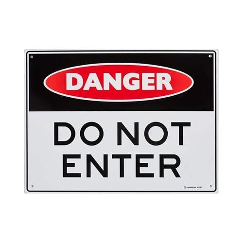 Sandleford Do Not Enter Safety Sign, 300 x 225mm