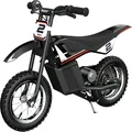 Razor Dirt Rocket MX125 Electric Bike for Child, Black